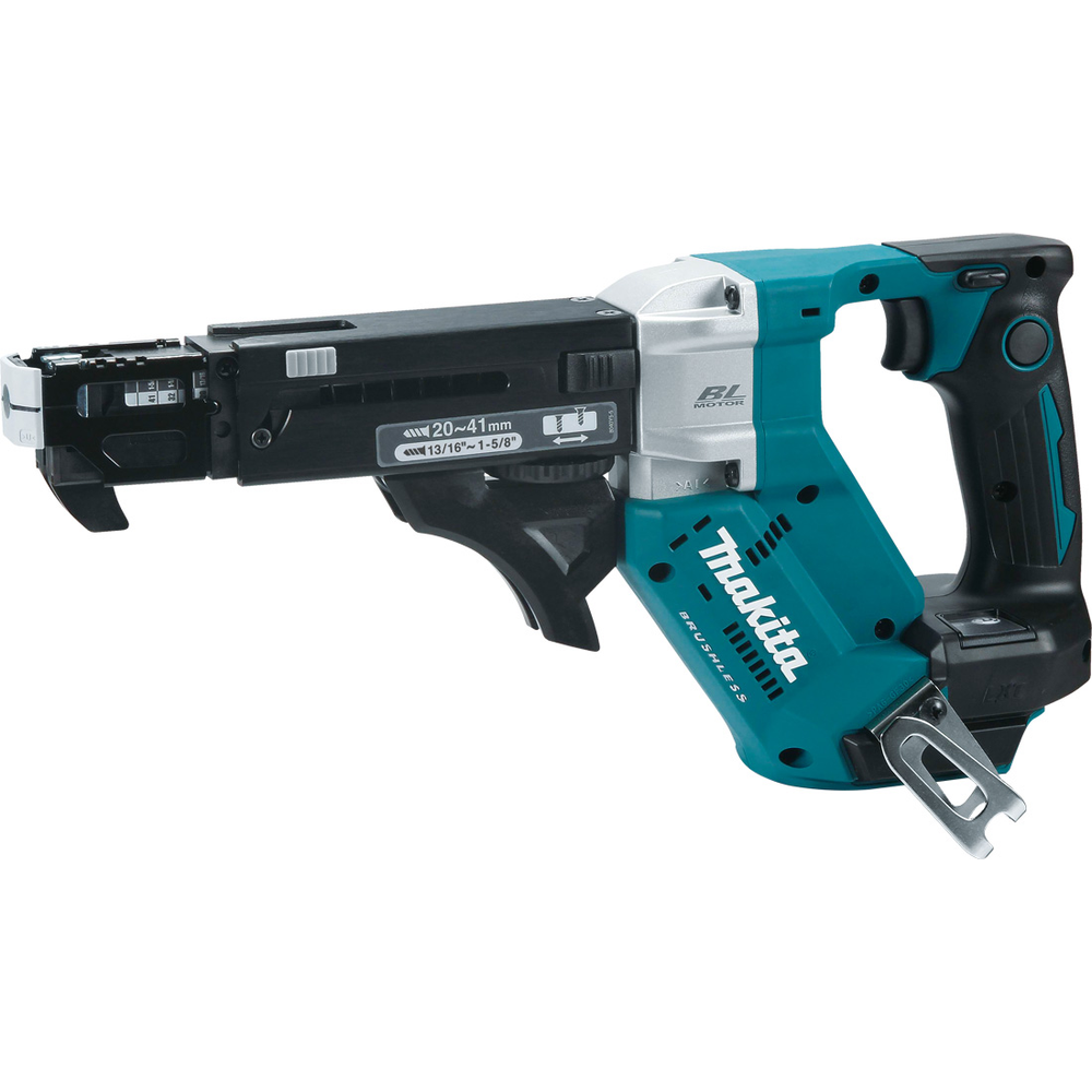 Makita DFR453Z LXT Cordless Brushless Collated Screwdriver 18V 41MM (1-5/8 Makita DFR453Z LXT Cordless Brushless Collated Screwdriver 18V 41MM (1-5/8